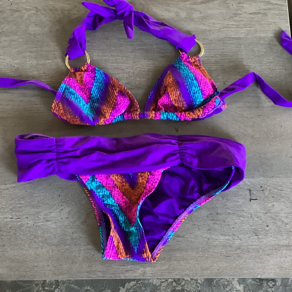 O'Neill Vibrant Purple and Blue Bikini